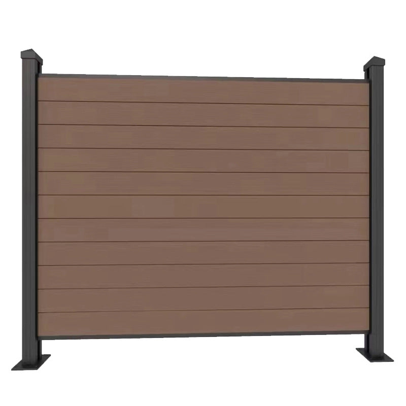 Composite wood fence gate is easy to install, privacy for garden 