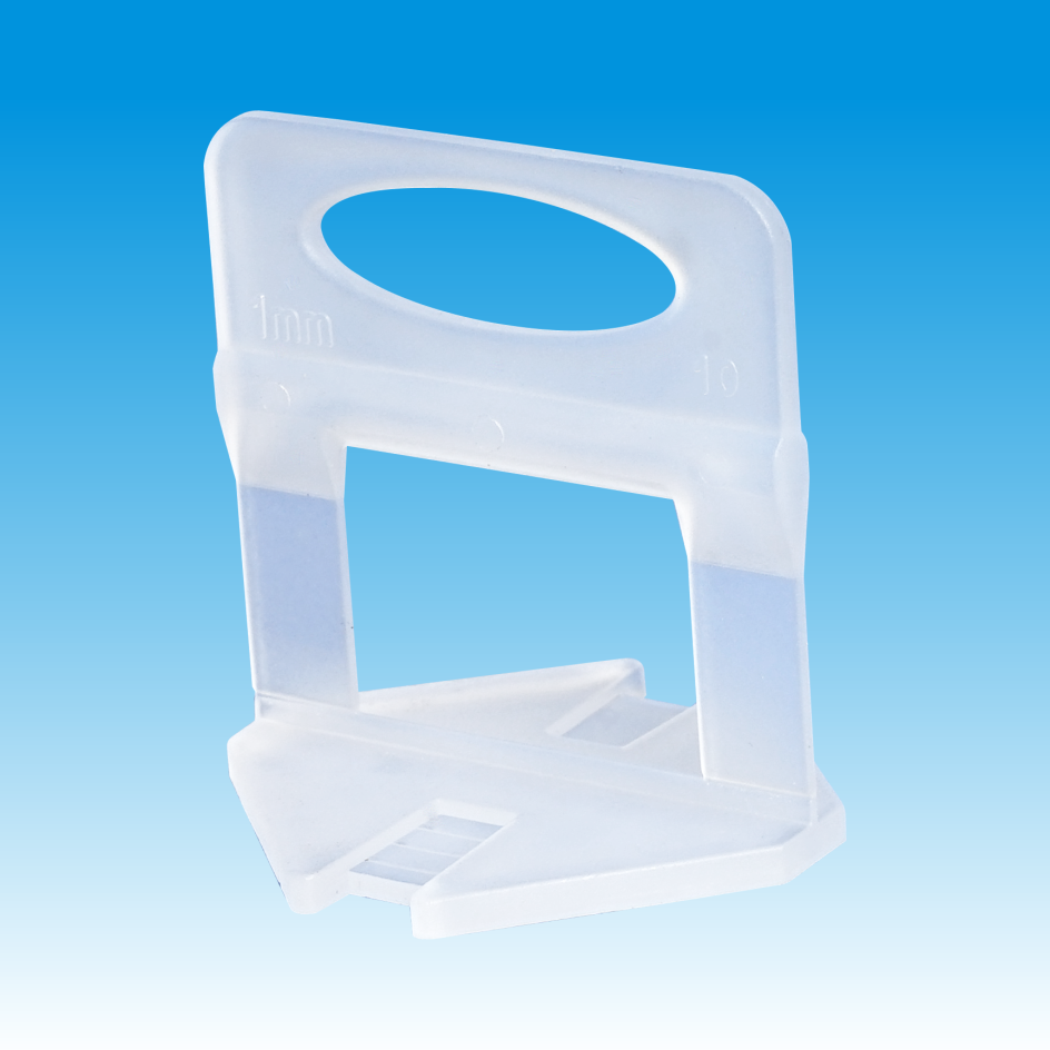 Plastic tile leveling clamp and shim system 