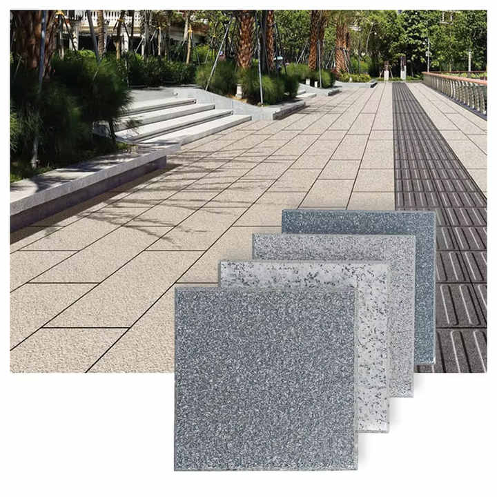 High hardness anti-slip pavement tiles, 20mm thick, for driveways 