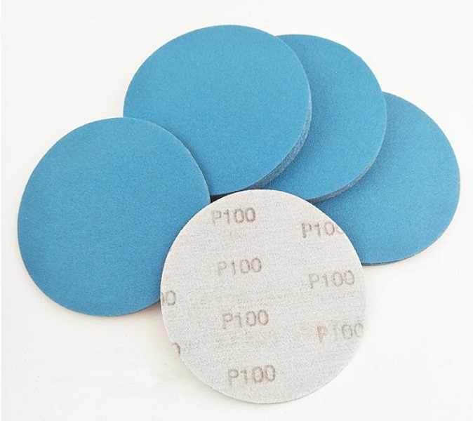 Hook and Loop Deerfos Sa331 Blue Film Disc Replacement Product 