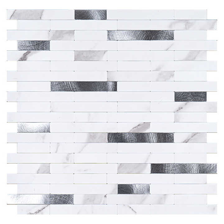 High-end modern living room wall tiles for indoor decoration, combining many colors and peel-and-stick patterns 