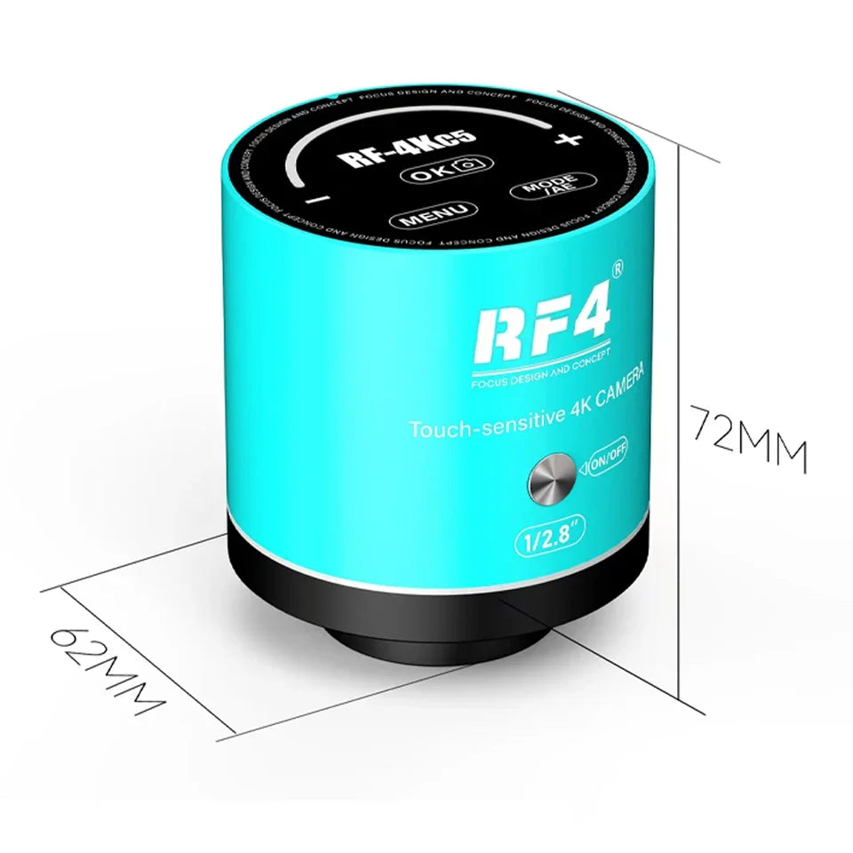 RF4 4K 3-Eye Microscope with Camera for PCB Repair