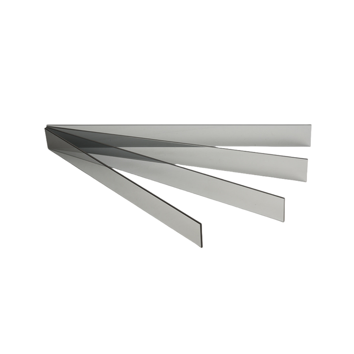 Euro Grey stained glass for industrial bathroom decoration, curtain wall lighting applications 