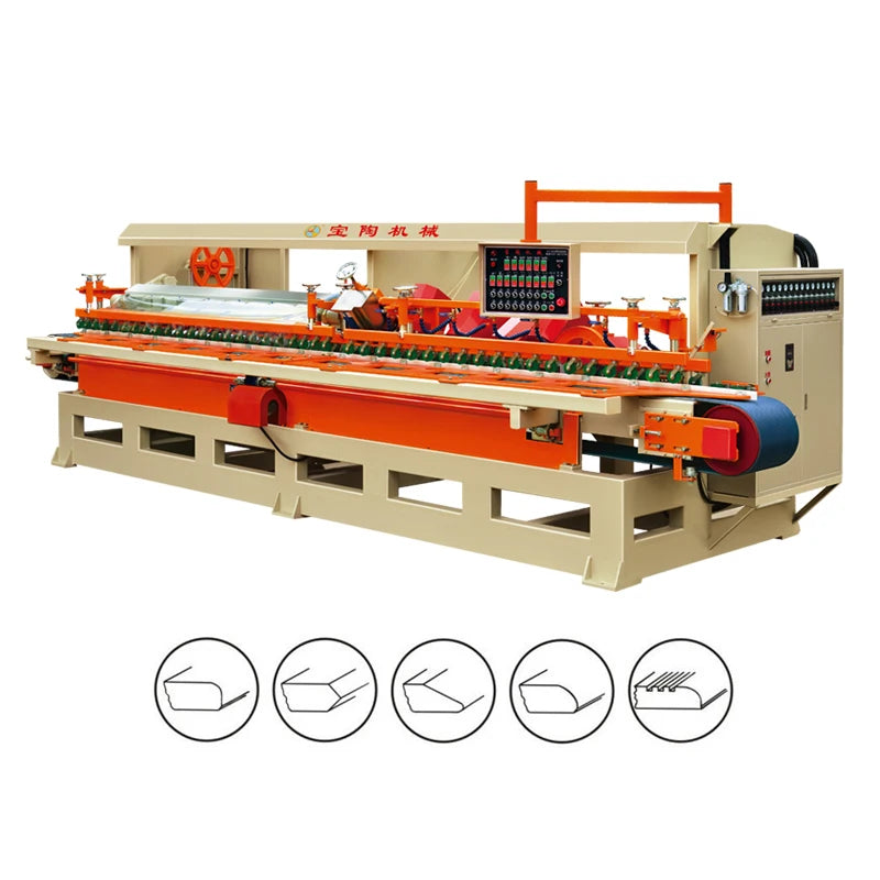 BT1200 14 Head Tile Polishing Machine For Stairs