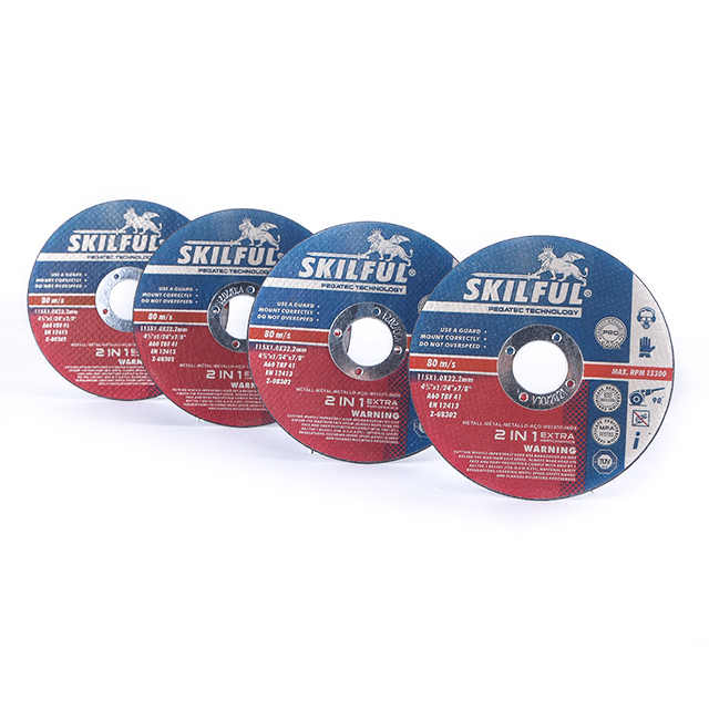 115mm Anti-Break Cutting Disc 115x1x22.2mm Thin Needle 2 In 1