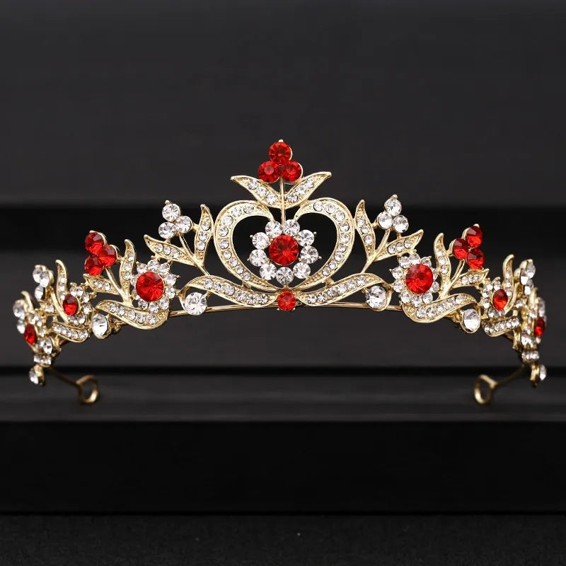 Vương Miện Cô Dâu Đính Đá Pha Lê Sang Trọng