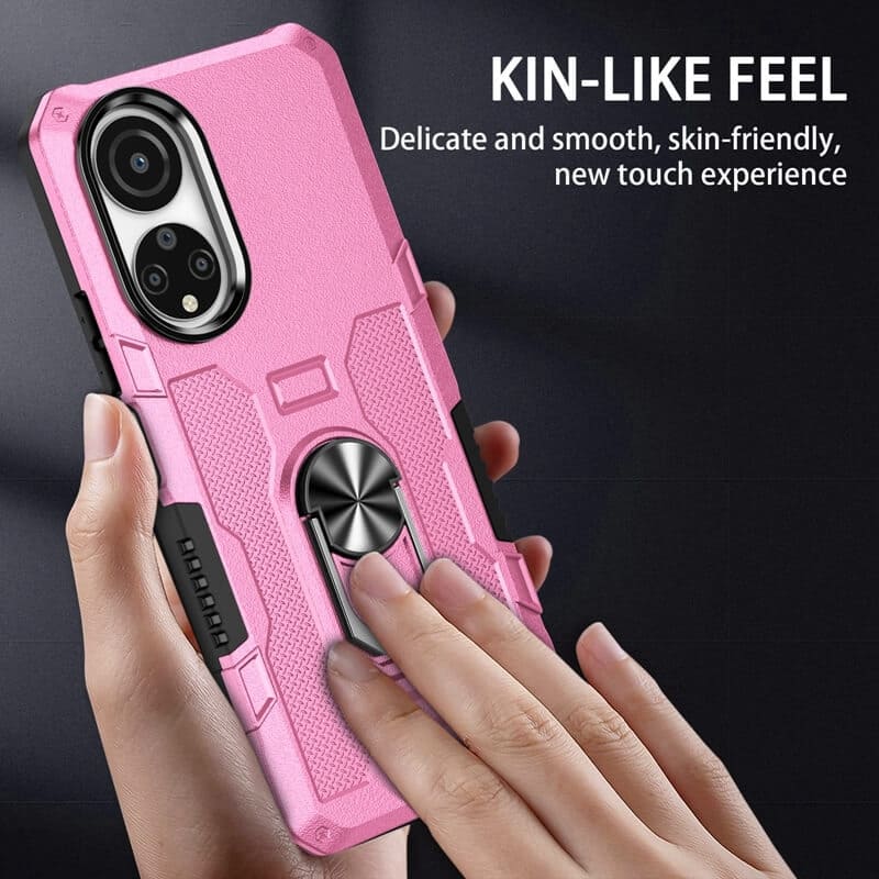 Hot 9 Play shockproof phone case, wireless charging, magnetic armor holder 