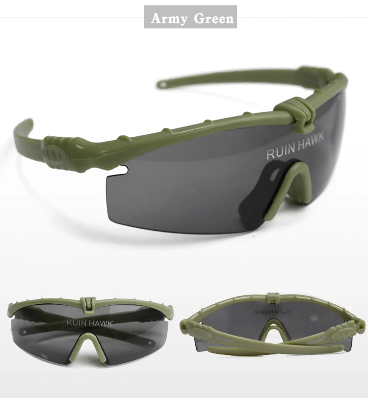 Ultra-light UV-resistant Men's Outdoor Sports Glasses