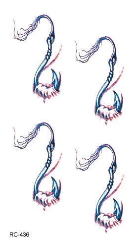 3D Spider Tattoo Scorpion Temporary Tattoo Stickers For Halloween Fake Tatto Body Art Tatuajes Joke Tatouage Temporaire