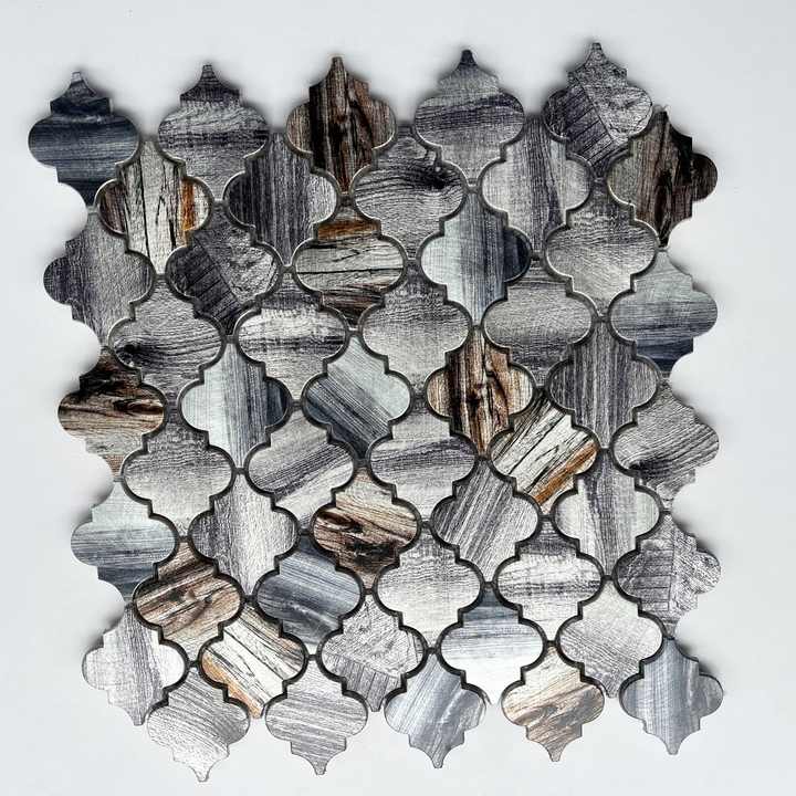 Modern style rectangular wall tiles, mosaic pattern, interior decoration for bathroom, kitchen, living room, graphic design available 