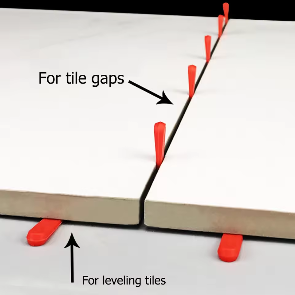 Modern Design Reusable Plastic Floor and Wall Tile Leveling System Kit 