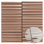 Easy to install Stainless Steel Metal Mosaic Tiles 3D Wall Tiles Rectangular Striped Tiles for Kitchen Bathroom 