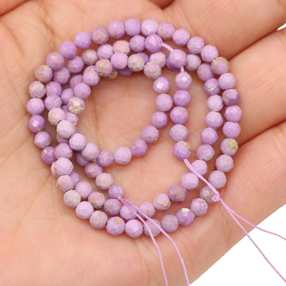 Natural 4mm Rose Quartz Beads Bracelet