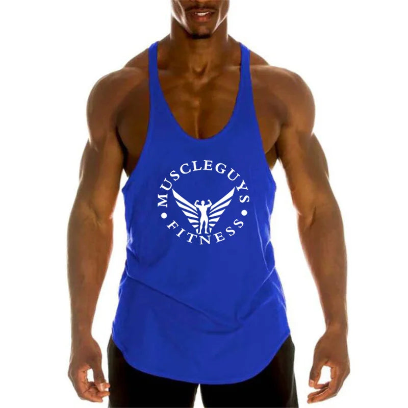 Men's Gym Tank Bodybuilding Sports Style Shirt