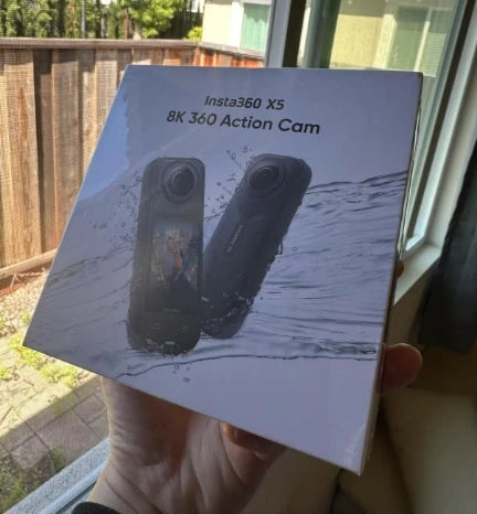 Insta360 X5 2025: Waterproof 8K 360° Camera, Strong Battery