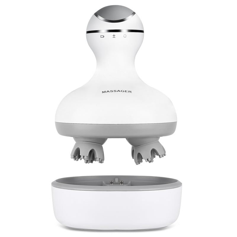 Electronic head and scalp massager with 6 massage modes 