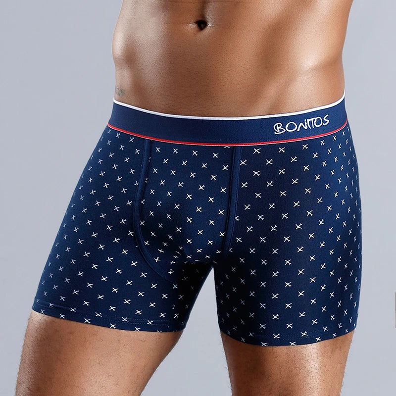 Men's Breathable Cotton Underwear - Boxer Brand