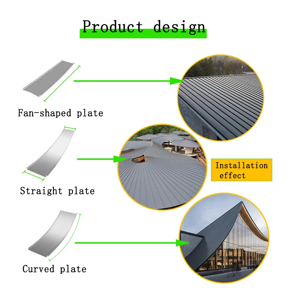 Ngói Nhôm Hợp Kim Khóa Mép Chống Thấm, Dễ Lắp Đặt - Daisan Mart