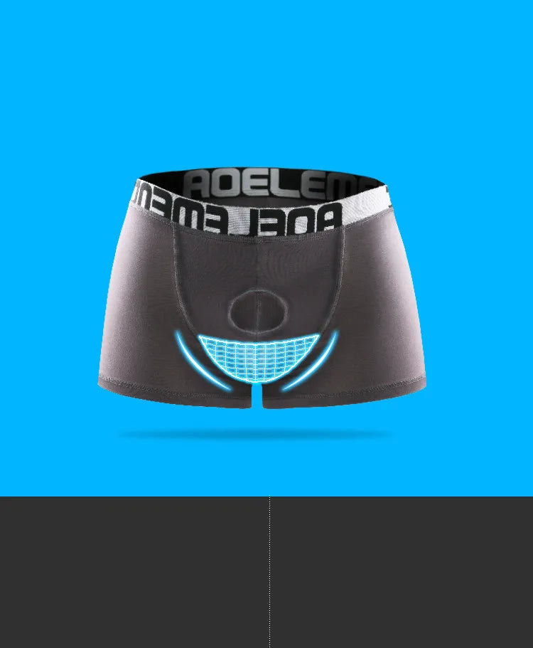 Quần Lót Nam Modal Thoáng Mát Tách Vùng L-5XL