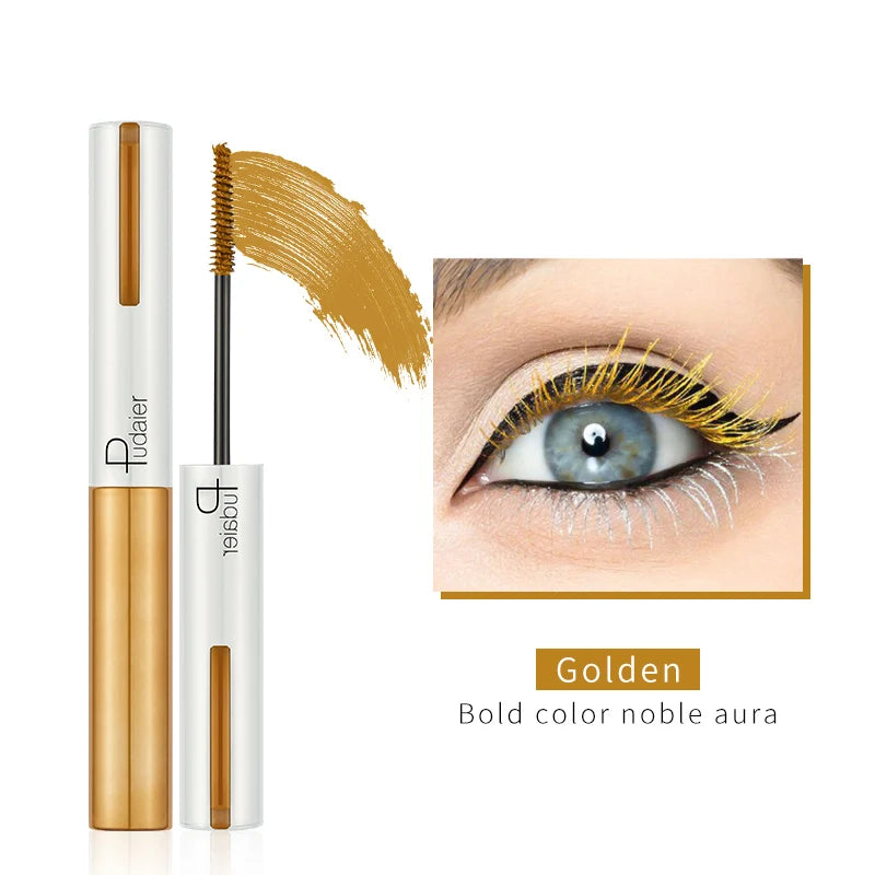 4D White Mascara Long Natural Curl Waterproof