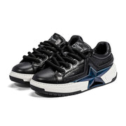 Giày Trượt Ván Nam Đế Dày Da Bền Thoáng Thể Thao