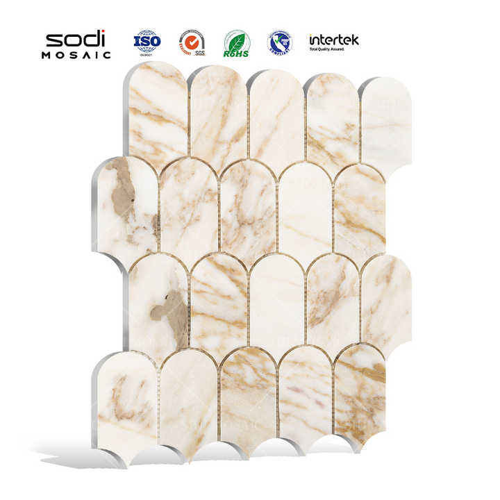New design custom marble mosaic tiles for bathroom wall floor colorful marble mosaic tiles for restaurant 