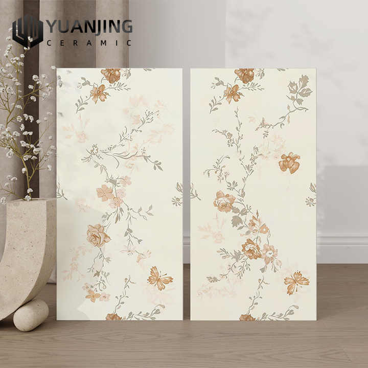 Classic, light, all-ceramic bathroom wall tiles, bathroom, kitchen, balcony, interior 