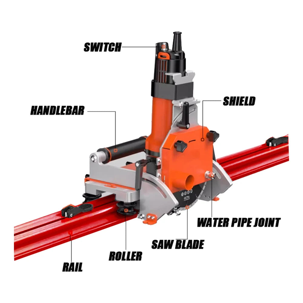 45 Degree Angle Cutting Machine Portable Electric Waterjet Ceramic Porcelain Large Marble 3800mm Chamfer Miter Tile Cutter - Daisan Mart