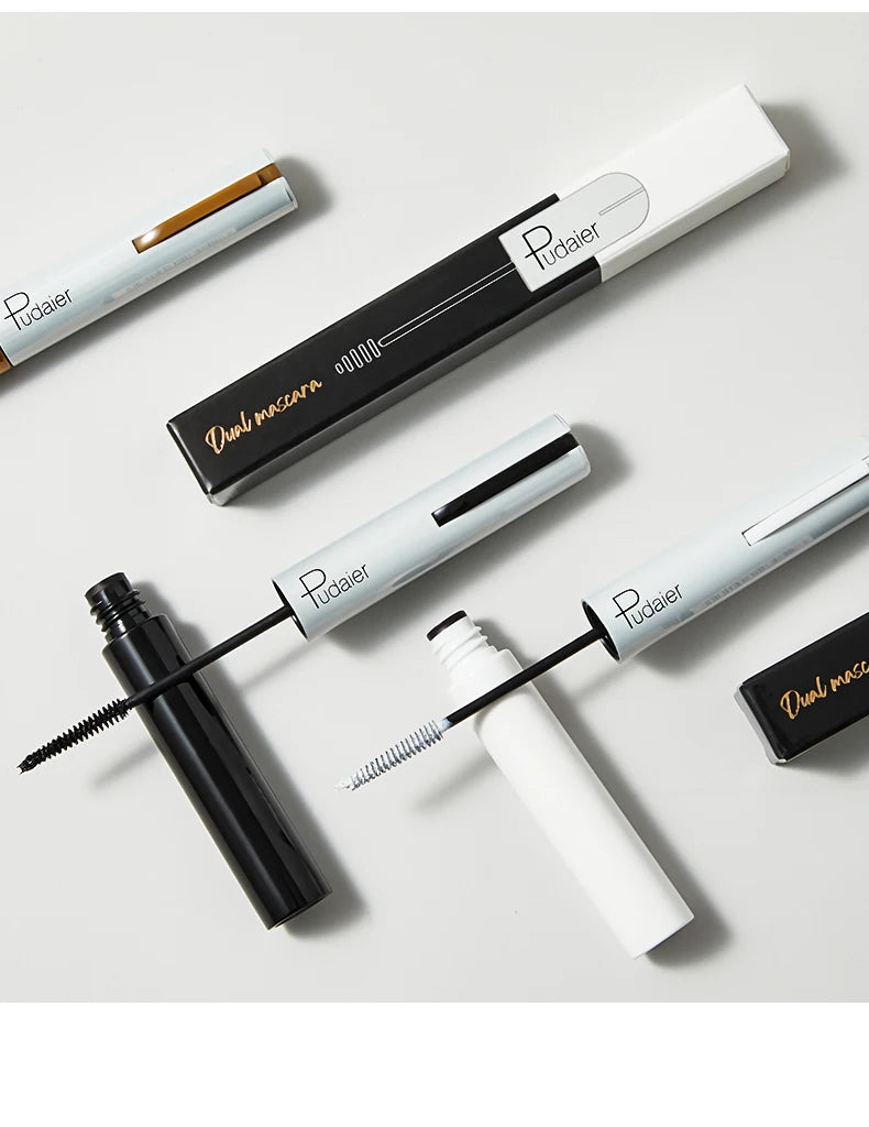 4D White Mascara Long Natural Curl Waterproof