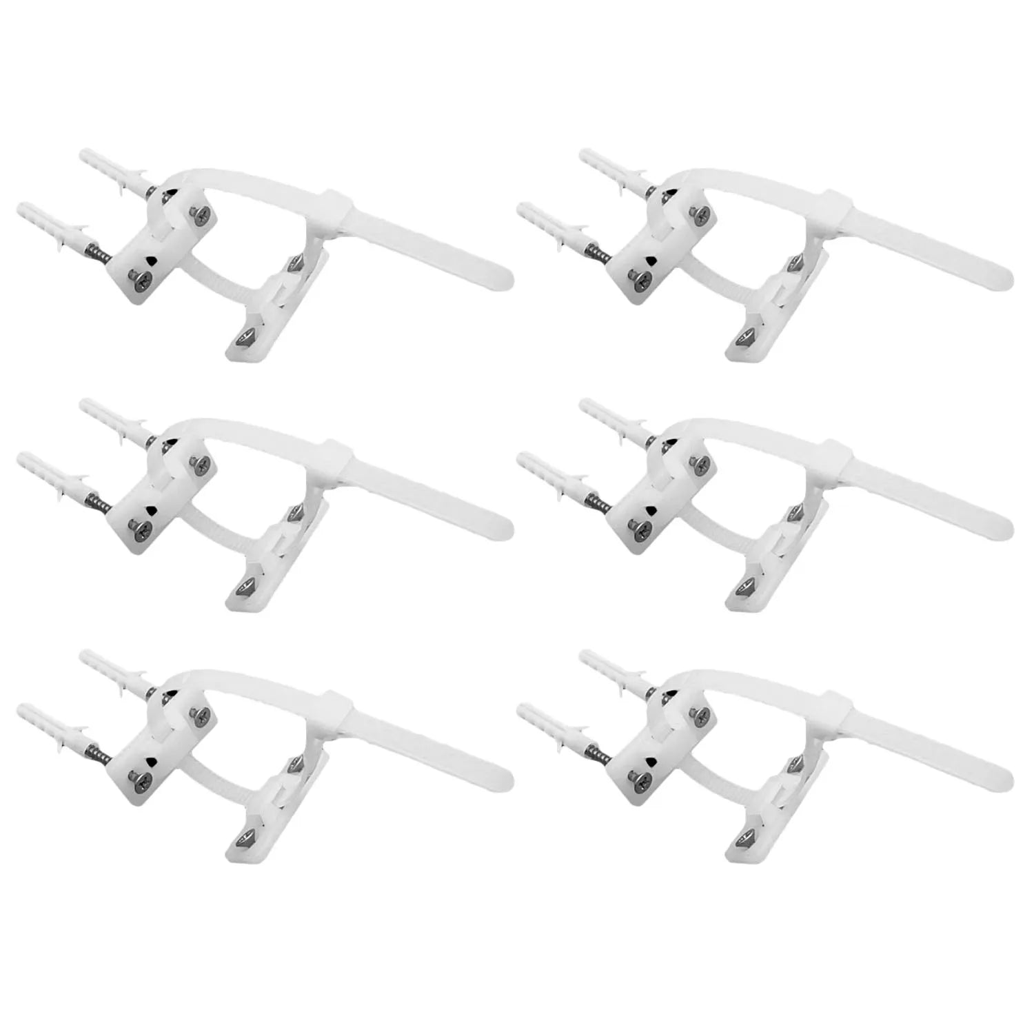 Baby Safety 6 Set Furniture Anti-tip Straps Prevention Device for Kids Children Falling Furniture Prevention Device Protection C - Daisan Mart