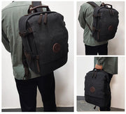 Balo Laptop Canvas Tùy Chỉnh Logo Đa Năng Cho Nam - Daisan Mart