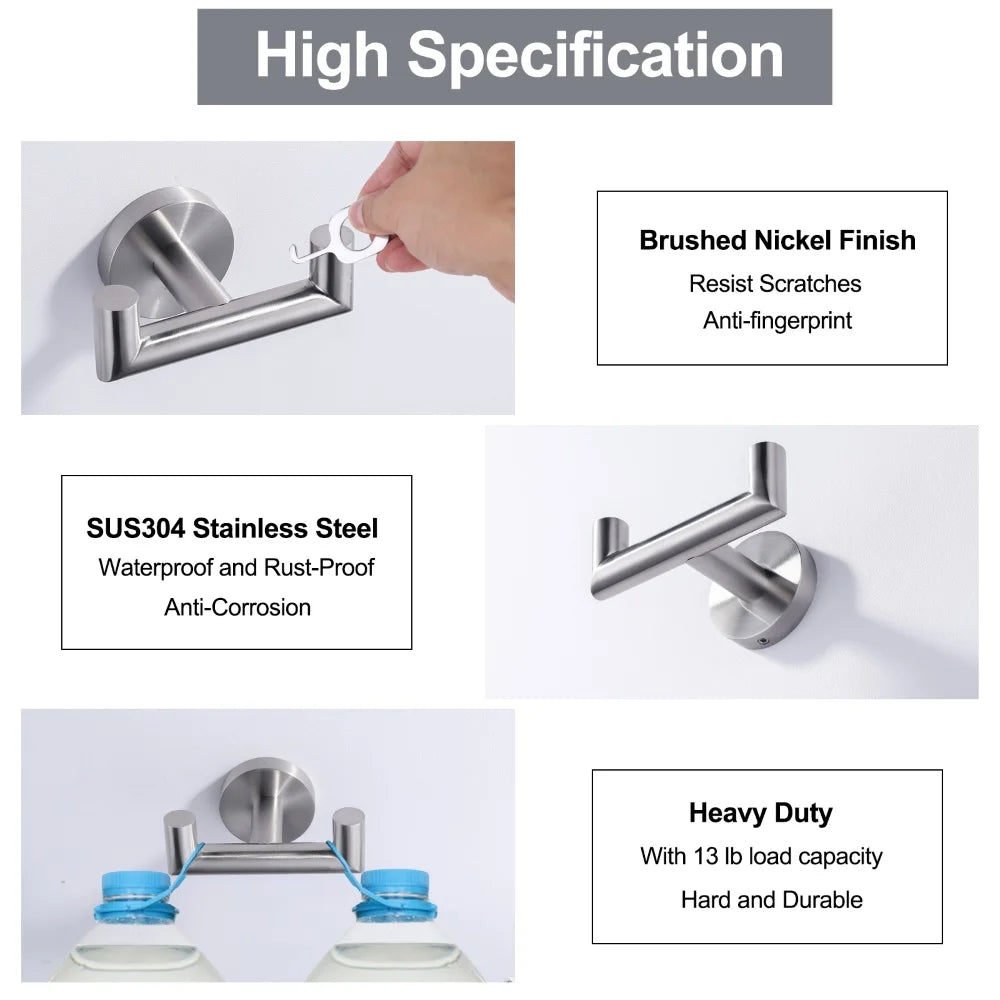 Khóa áo tường sang trọng sử dụng cho nhà bếp và phòng tắm, Inox 304