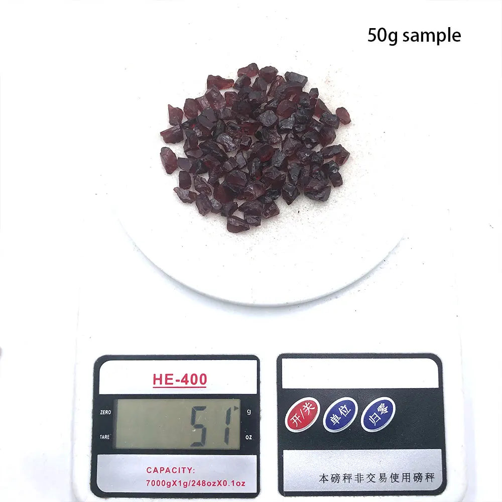Đá Thô Garnet Tự Nhiên Năng Lượng Thiền Chữa Lành