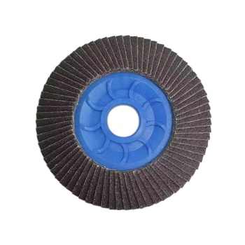 Colored Backing Alumina Grinding Disc with Nylon Resin Liner Trimmable Liner Customized Support 