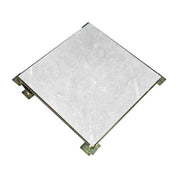 Steel enhanced anti-static ceramic flooring system specifically designed for technical spaces 