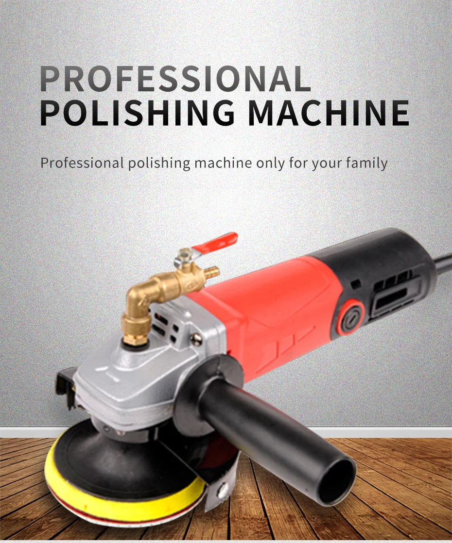 Water Polishing Machine Marble Stone Polisher Wet Water Miller Grinder Sander Water Milling Machine hand grinder for Tile