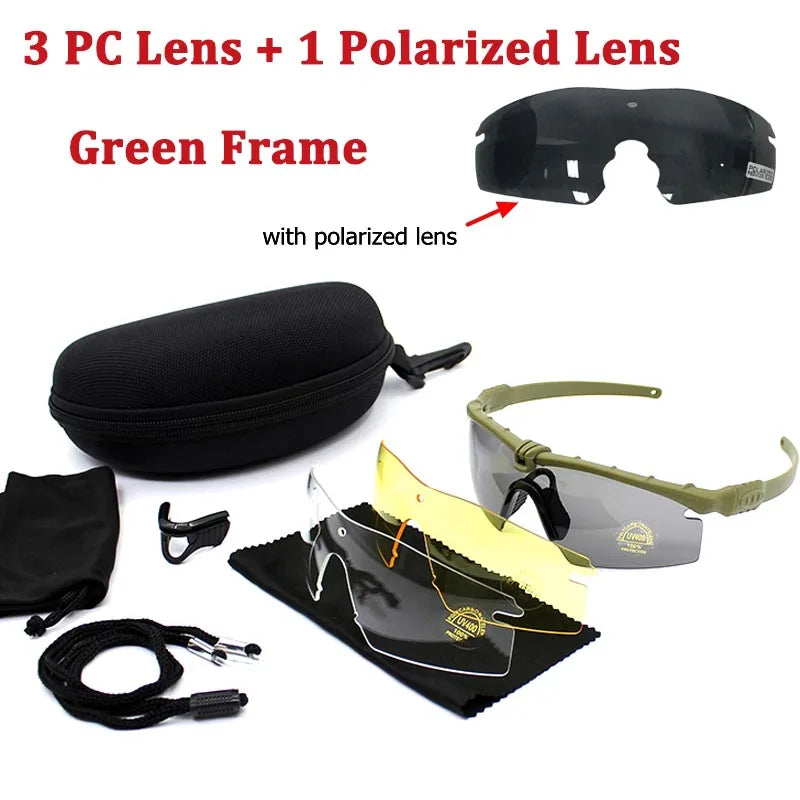 Ultra-light UV-resistant Men's Outdoor Sports Glasses