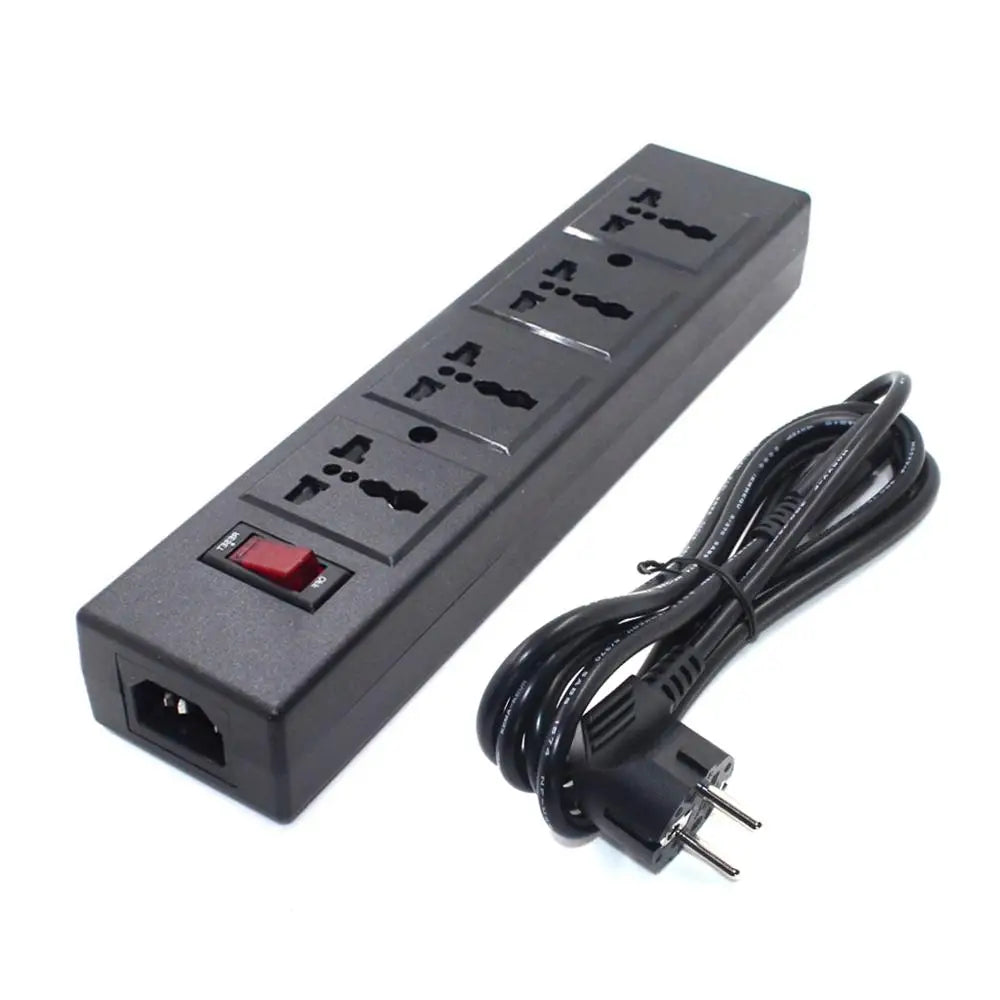 Ổ cắm đa năng 4 lỗ PDU quốc tế 2500W cho C14/C13 - Daisan Mart