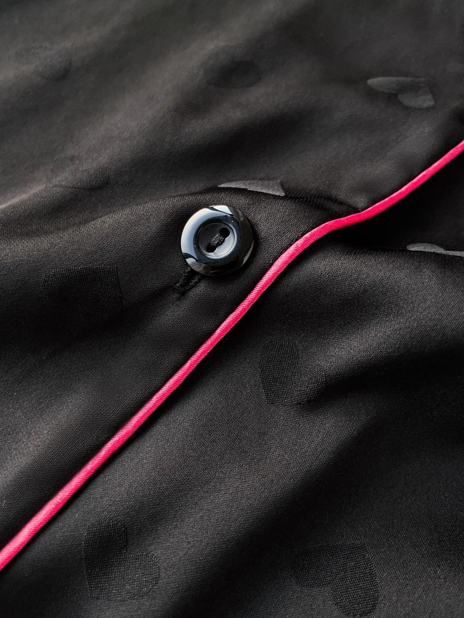 Women's Summer Silk Pajamas, Cool, Short Sleeve, Plain