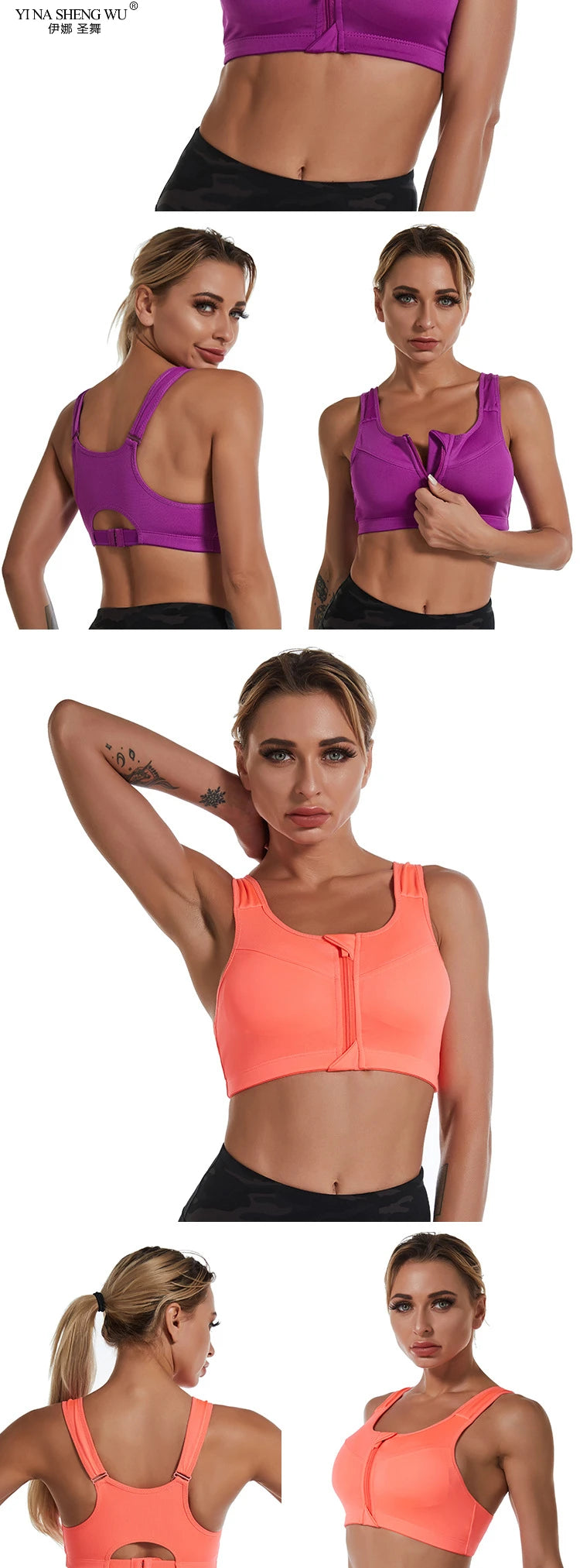 Áo Bra Thể Thao Nữ Tập Gym Yoga Nâng Đỡ Thoải Mái - Daisan Mart