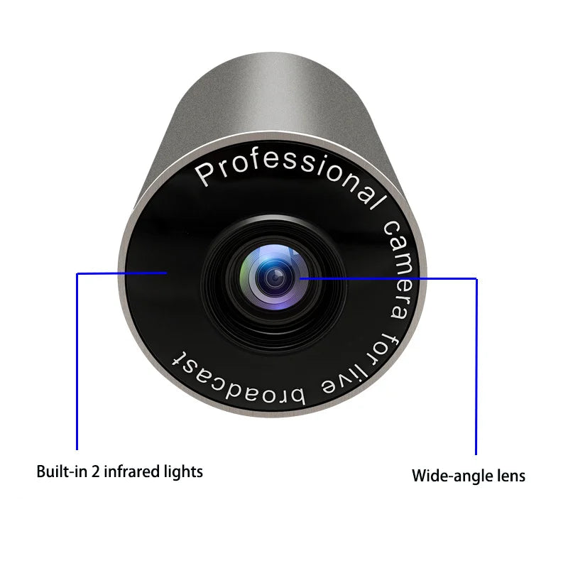 Conference Camera PTZ 1080P 60FPS 10X Zoom USB 3.0
