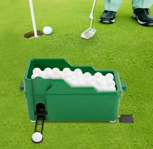Semi-Automatic Golf Ball Dispenser for 80-100 Balls