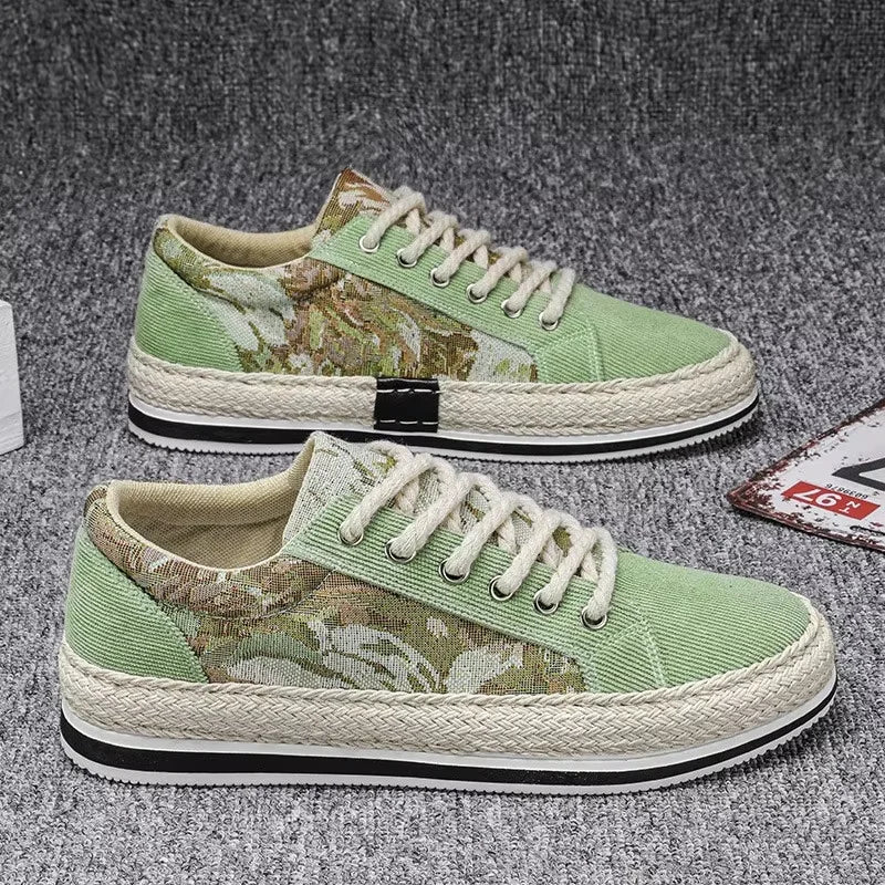 Giày Vải Đa Năng Thể Thao Nam Đế Mềm Thoáng Khí