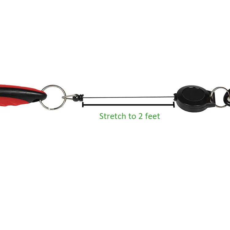 Golf Club Cleaning Brush with Convenient Retractable Clip