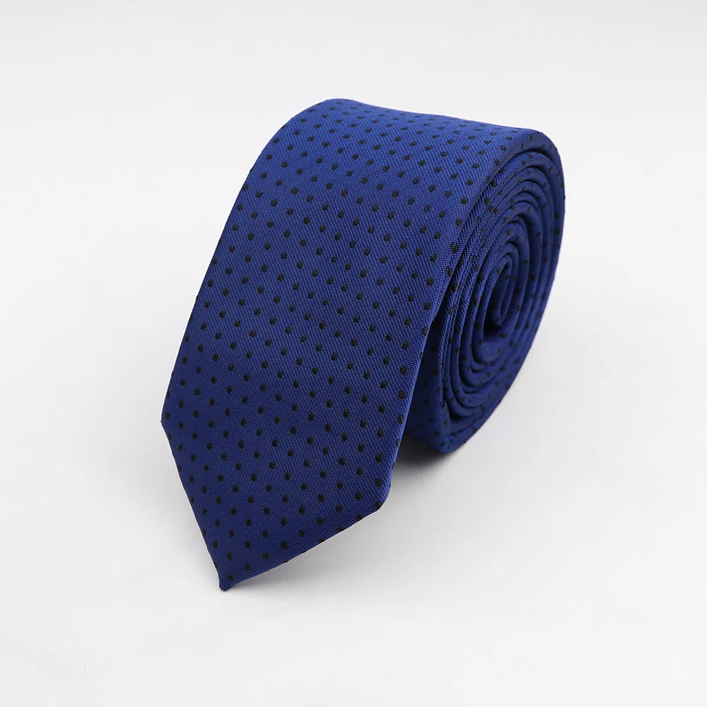 Cà Vạt Nam Công Sở Họa Tiết Thanh Lịch 6cm