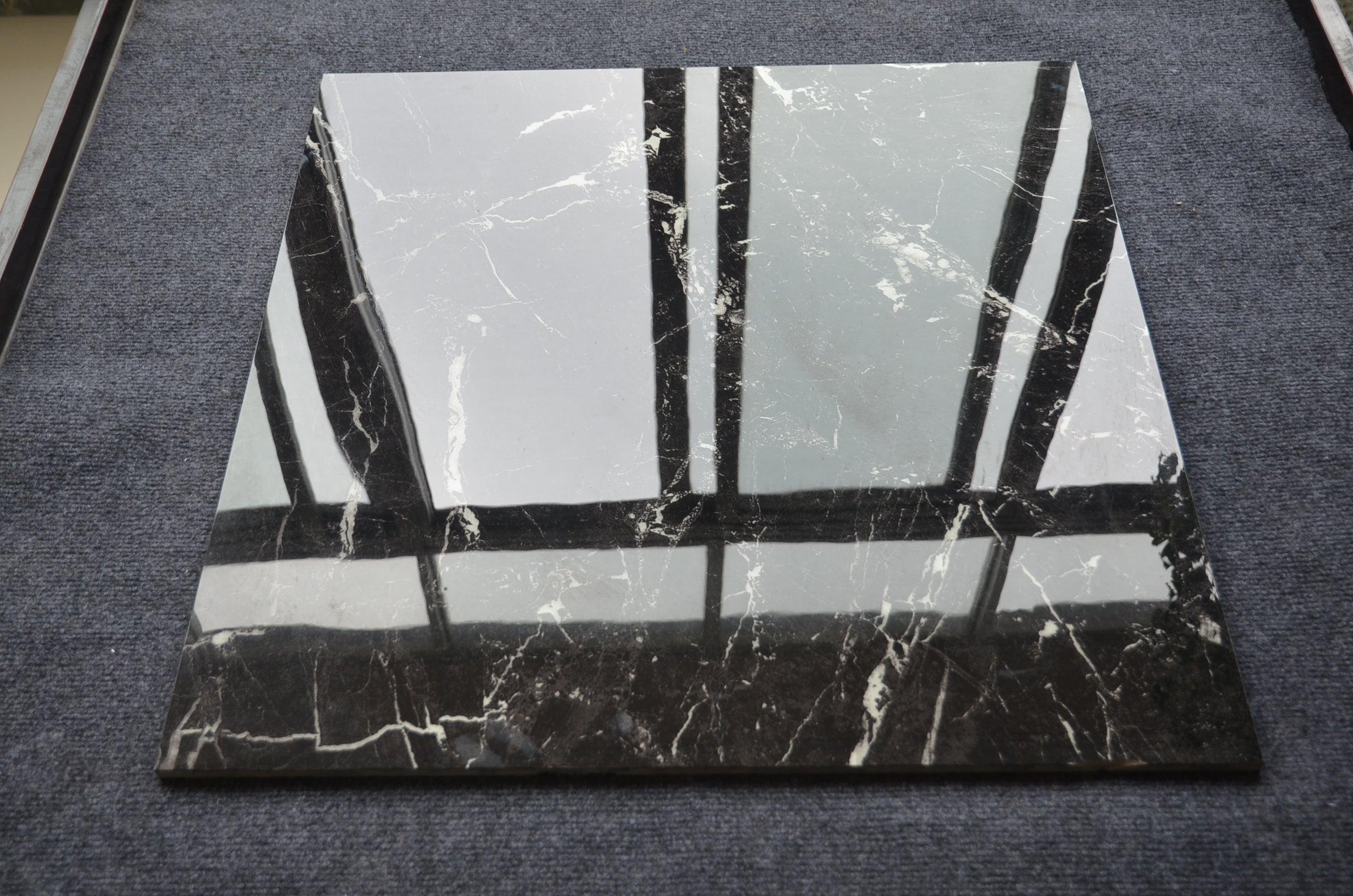High Quality 60x60cm 24x24 Black Salt and Pepper Ceramic Floor Tiles