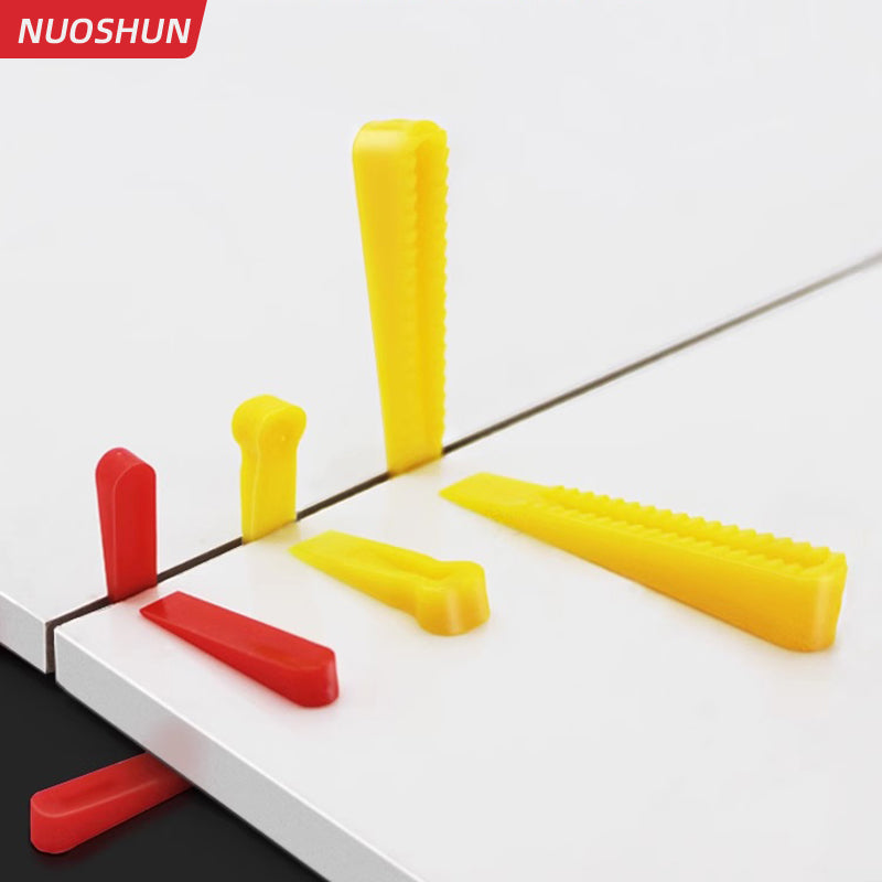 Modern design plastic tile leveling system with wedge clamp 