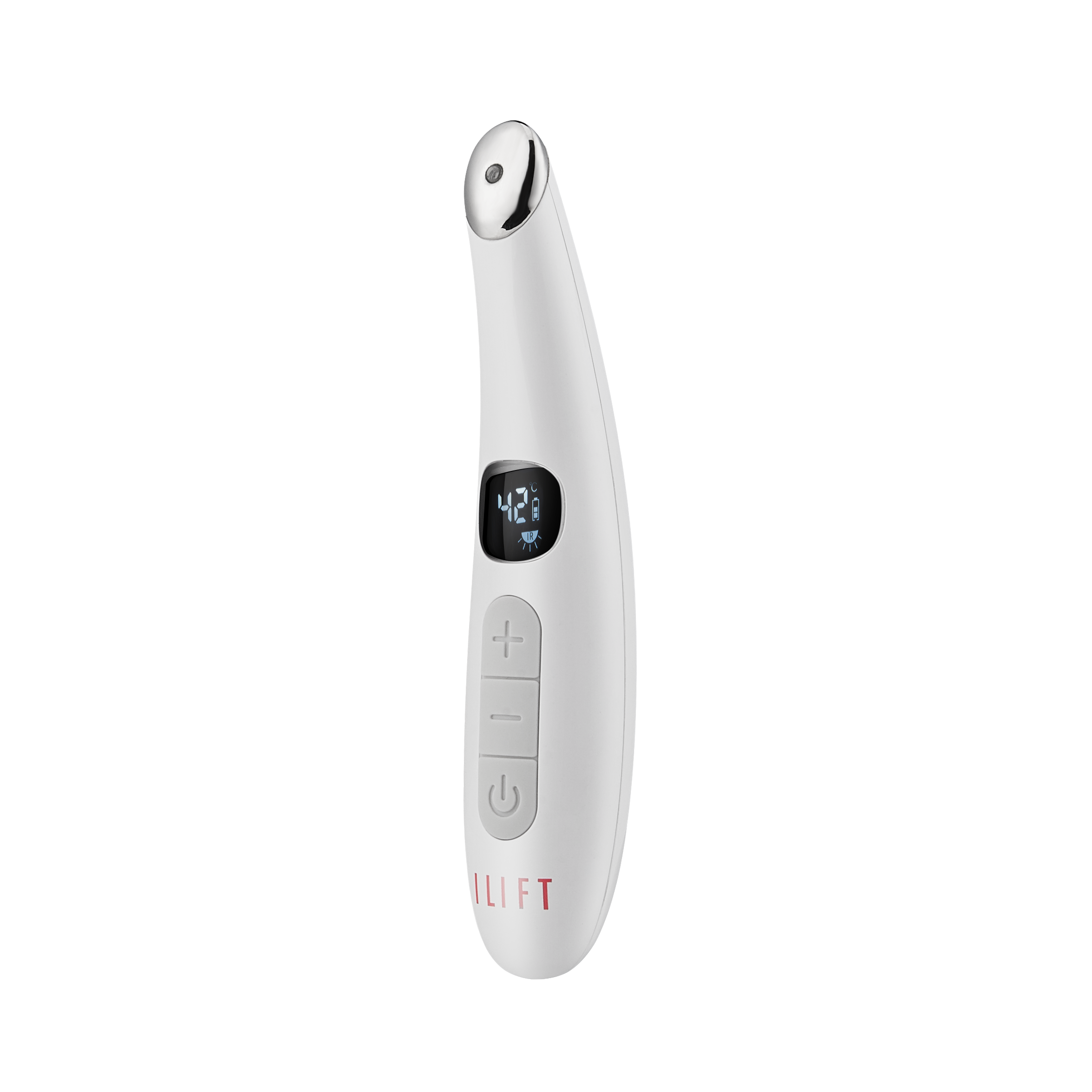 Eye massager with vibration and red light technology, firming, tightening skin, treating dark circles 