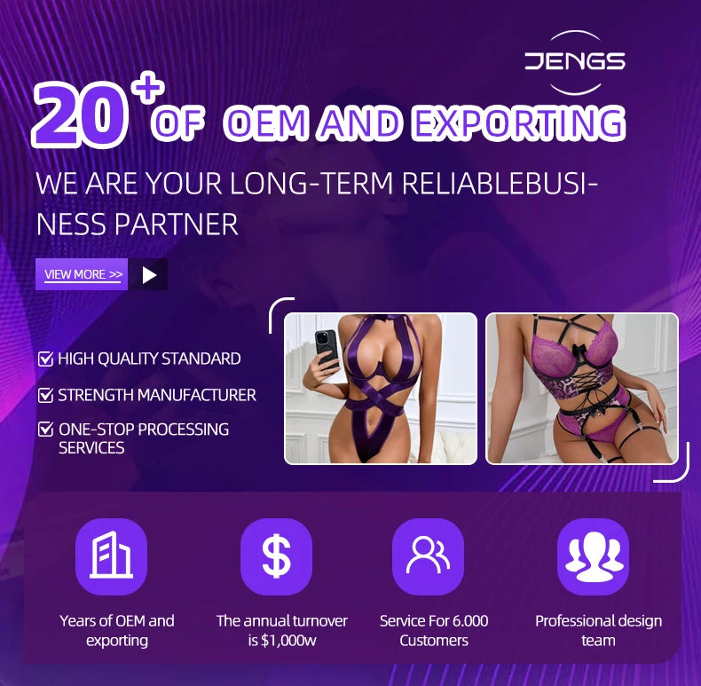 JENGS Women's Spring/Summer New Sexy Deep V Fun Underwear Sling Jumpsuit Bodysuits Lace Hollow Embroidery Decoration Nonwoven