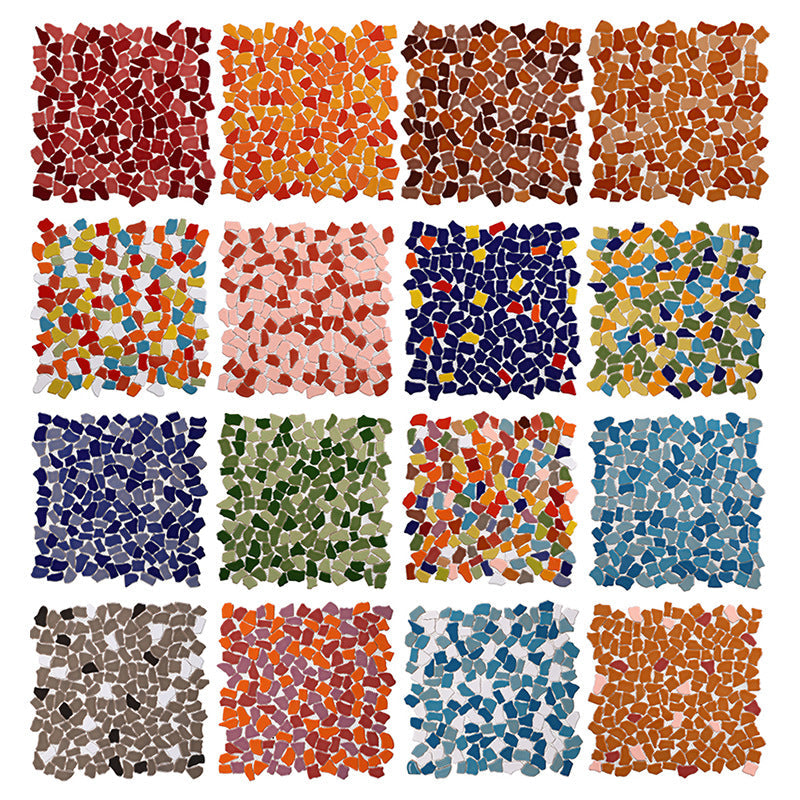 1x1 Swimming Pool Glass Mosaic Tiles High-end Swimming Pool Decoration